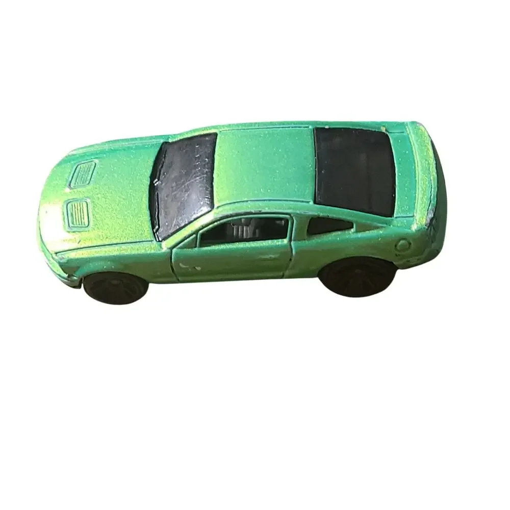 Hot Wheels Green 2007 Ford Mustang, Made in Malaysia